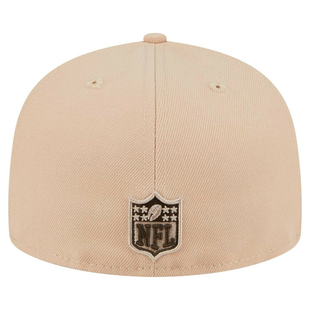 Philadelphia Eagles New Era Candied Pecan 59FIFTY Fitted Hat Tan - NFL