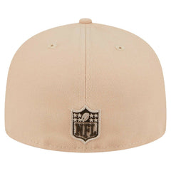 Philadelphia Eagles New Era Candied Pecan 59FIFTY Fitted Hat Tan - NFL