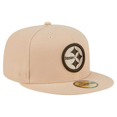 Pittsburgh Steelers New Era Candied Pecan 59FIFTY Fitted Hat Tan - NFL
