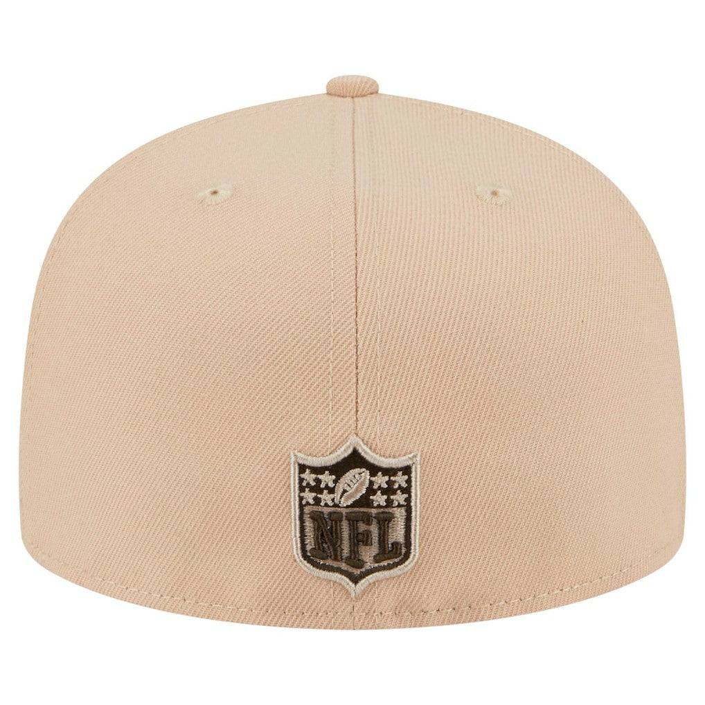 Pittsburgh Steelers New Era Candied Pecan 59FIFTY Fitted Hat Tan - NFL