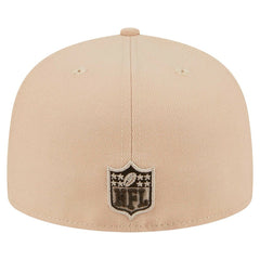 Pittsburgh Steelers New Era Candied Pecan 59FIFTY Fitted Hat Tan - NFL