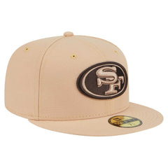 San Francisco 49ers New Era Candied Pecan 59FIFTY Fitted Hat Tan - NFL