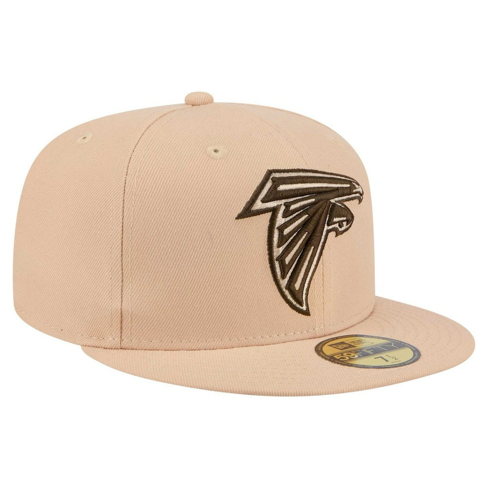 Atlanta Falcons New Era Candied Pecan 59FIFTY Fitted Hat Tan - NFL