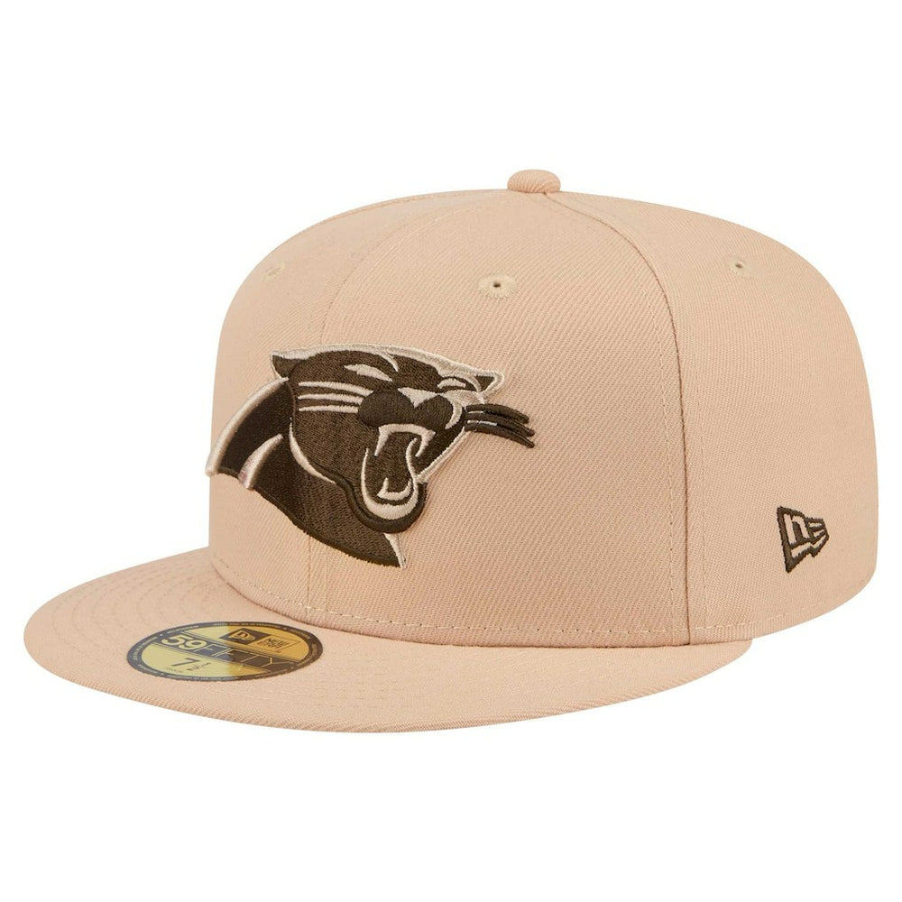 Carolina Panthers New Era Candied Pecan 59FIFTY Fitted Hat Tan - NFL