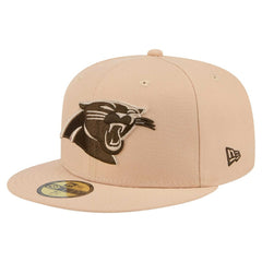 Carolina Panthers New Era Candied Pecan 59FIFTY Fitted Hat Tan - NFL
