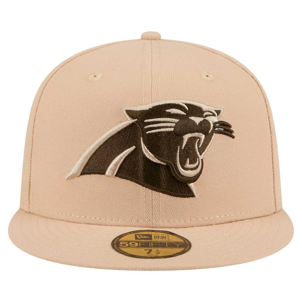 Carolina Panthers New Era Candied Pecan 59FIFTY Fitted Hat Tan - NFL