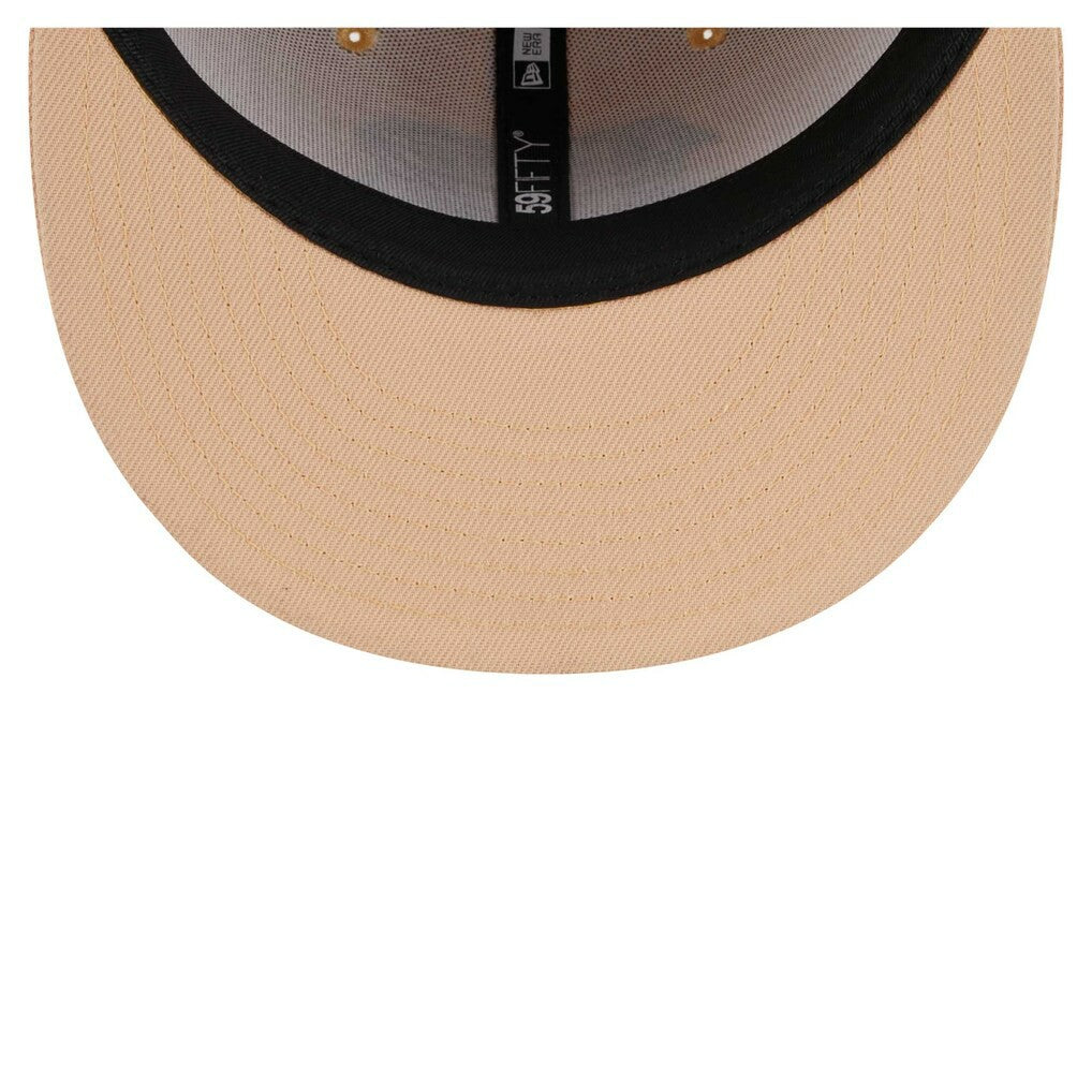 Cincinnati Bengals New Era Candied Pecan 59FIFTY Fitted Hat Tan - NFL