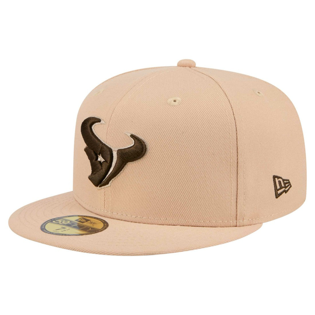 Houston Texans New Era Candied Pecan 59FIFTY Fitted Hat Tan - NFL