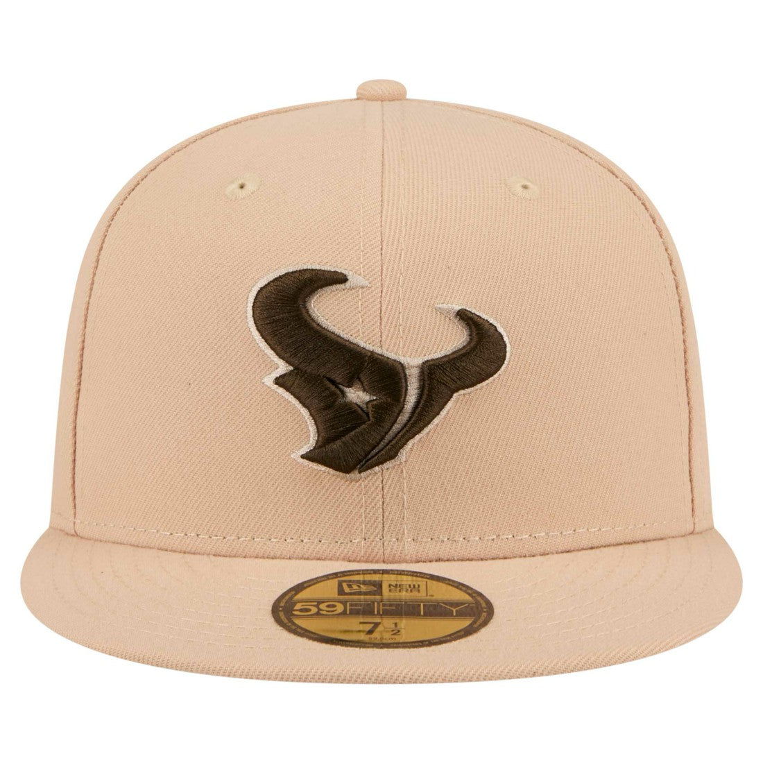 Houston Texans New Era Candied Pecan 59FIFTY Fitted Hat Tan - NFL