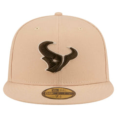 Houston Texans New Era Candied Pecan 59FIFTY Fitted Hat Tan - NFL