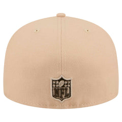Houston Texans New Era Candied Pecan 59FIFTY Fitted Hat Tan - NFL