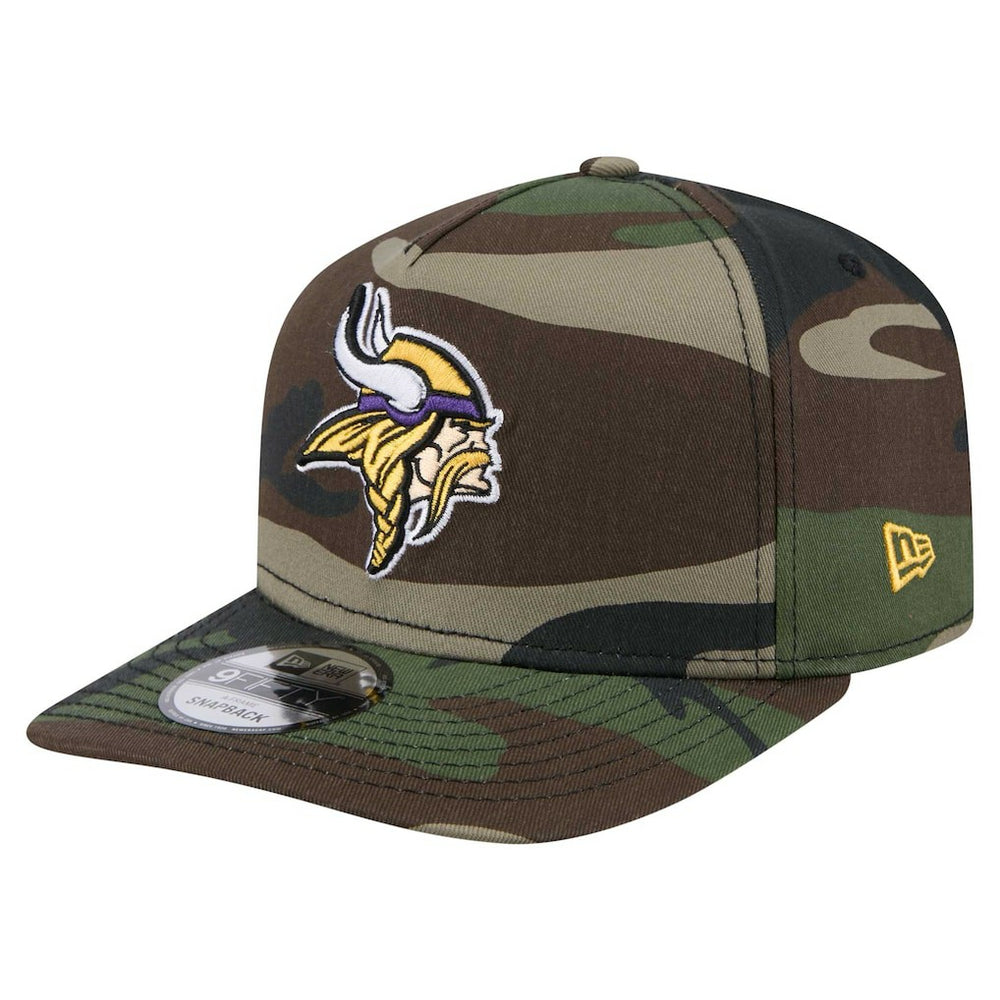 Minnesota Vikings New Era Woodsy 9FIFTY Snapback Hat Camo - NFL