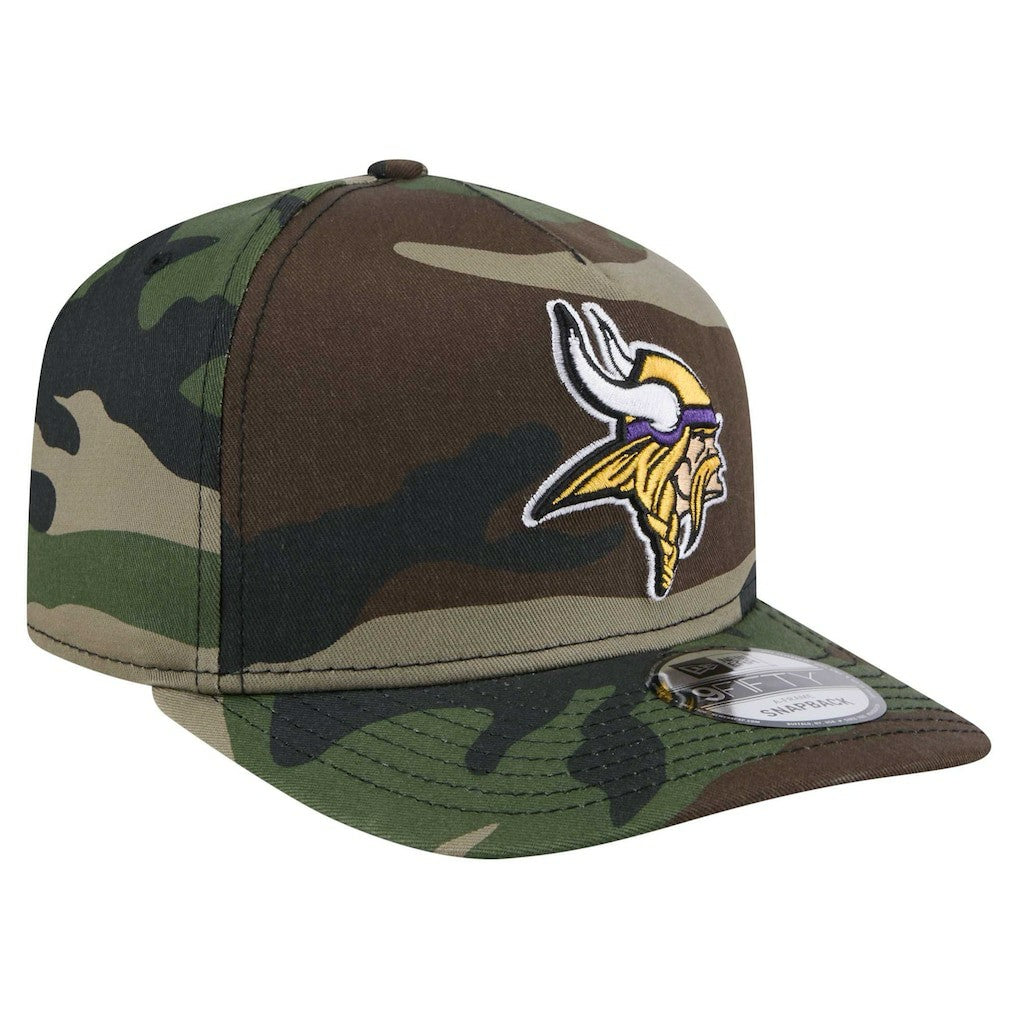 Minnesota Vikings New Era Woodsy 9FIFTY Snapback Hat Camo - NFL