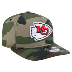 Kansas City Chiefs New Era Woodsy 9FIFTY Snapback Hat Camo - NFL