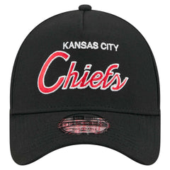 Kansas City Chiefs New Era Smith 9FORTY Adjustable hat Black - NFL