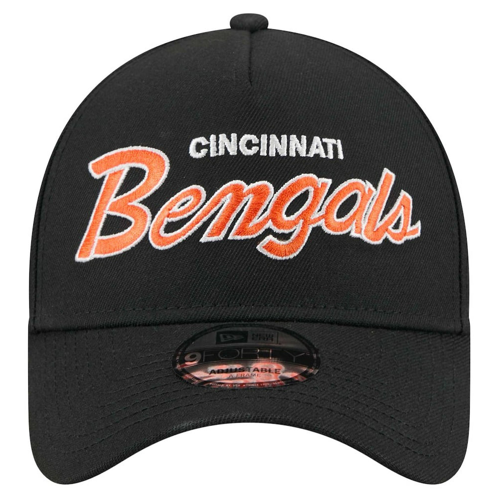 Cincinnati Bengals New Era Smith 9FORTY Adjustable hat Black - NFL