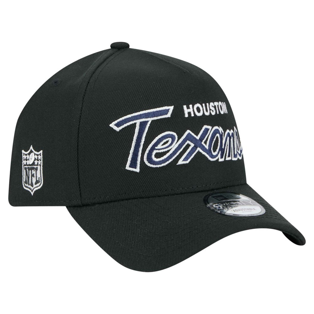 Houston Texans New Era Smith 9FORTY Adjustable hat Black - NFL