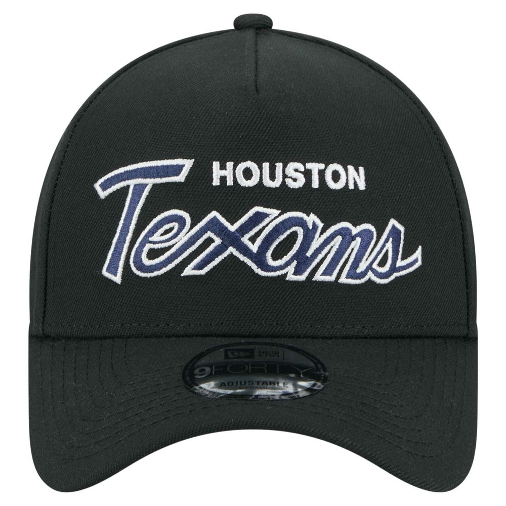 Houston Texans New Era Smith 9FORTY Adjustable hat Black - NFL