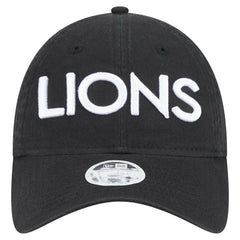 Detroit Lions New Era Women's Cece 9TWENTY Adjustable Hat Black - NFL