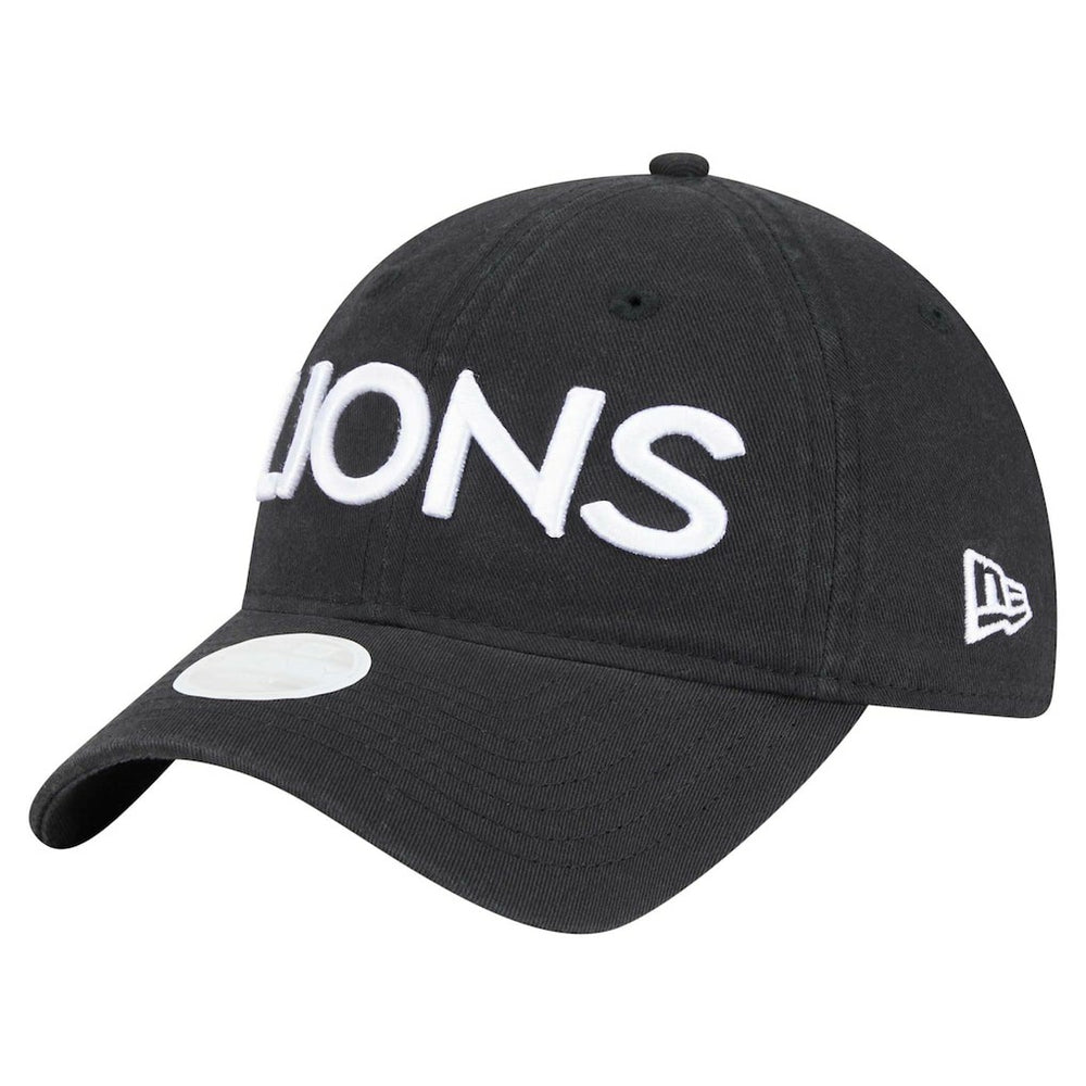 Detroit Lions New Era Women's Cece 9TWENTY Adjustable Hat Black - NFL