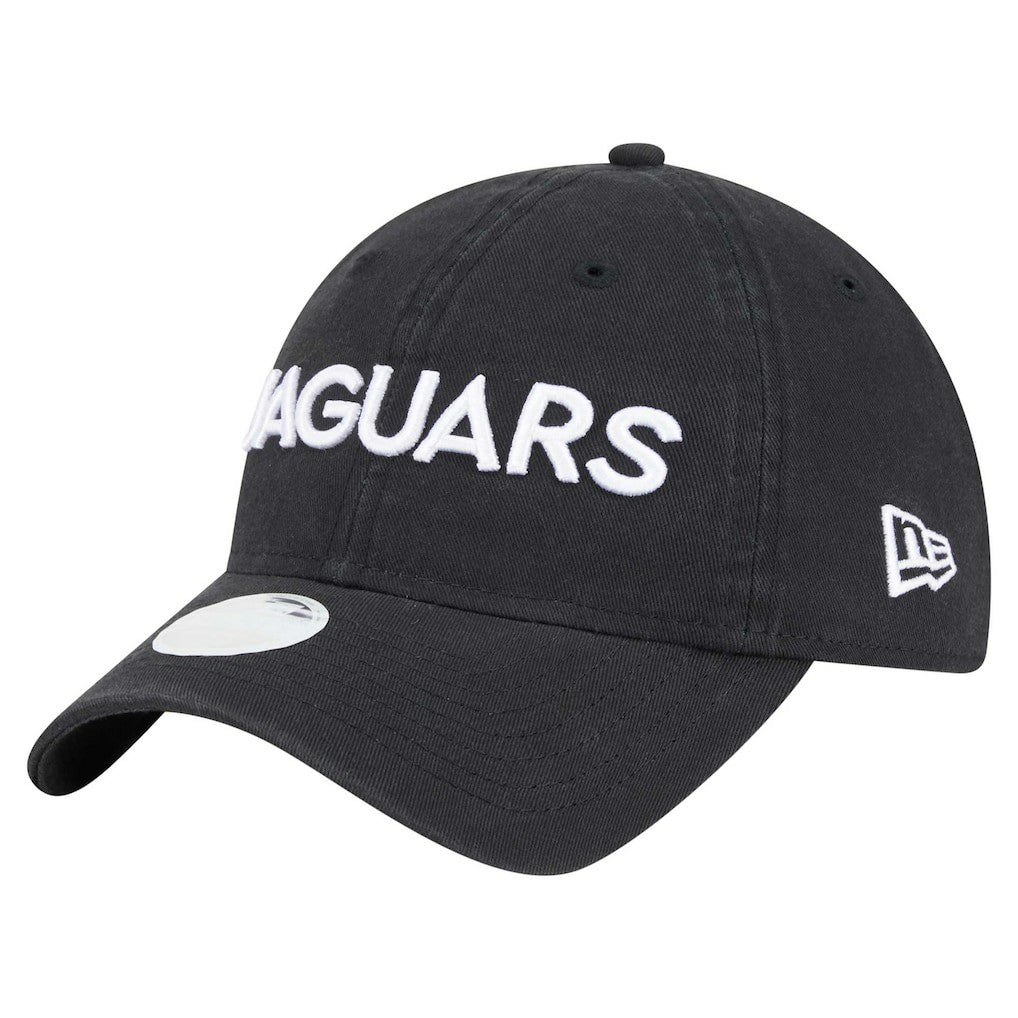 Jacksonville Jaguars New Era Women's Cece 9TWENTY Adjustable Hat Black - NFL