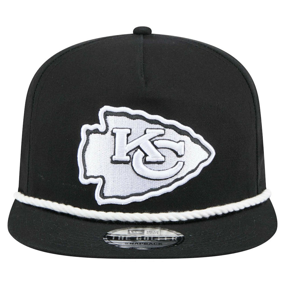 Kansas City Chiefs New Era B-Dub Golfer Snapback Hat Black - NFL