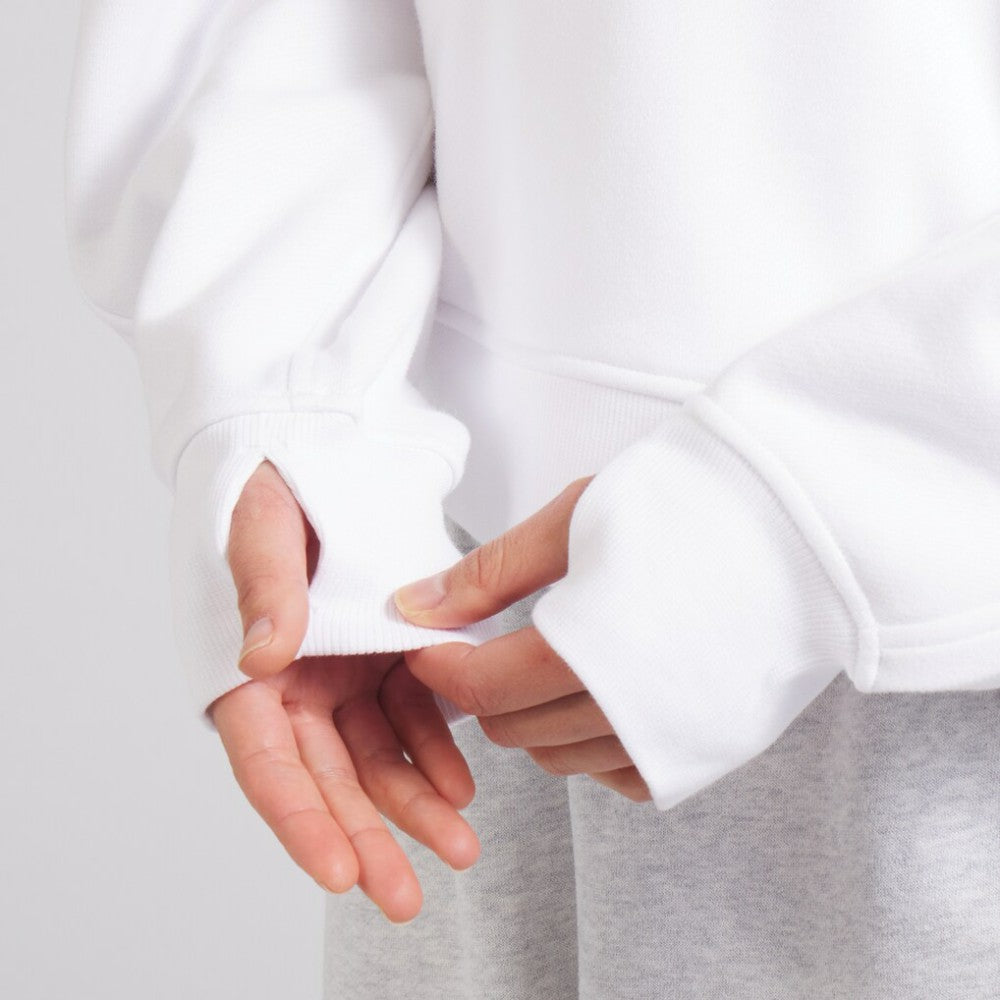 Detroit Red Wings - lululemon Women's Scuba Oversized Half Zip Top White
