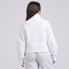 New York Rangers lululemon Women's Scuba Oversized Half Zip Top White