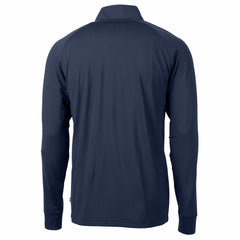 Cleveland Guardians Cutter & Buck Big & Tall Adapt Eco Knit Stretch Recycled Quarter-Zip Pullover Top On Sale