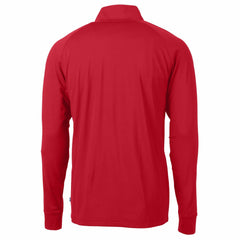 Cleveland Guardians Cutter & Buck Big & Tall Adapt Eco Knit Stretch Recycled Quarter-Zip Pullover Top discount
