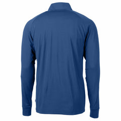 Chicago Cubs Cutter & Buck Big & Tall Adapt Eco Knit Stretch Recycled Quarter-Zip Pullover Top Sale