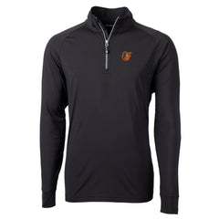 Baltimore Orioles Cutter & Buck Big & Tall Adapt Eco Knit Stretch Recycled Quarter-Zip Pullover Top Clearance