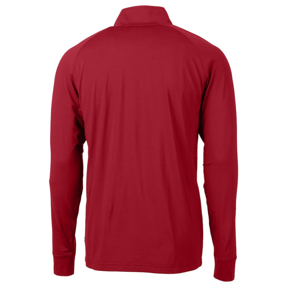 Detroit Tigers Cutter & Buck Patriotic Logo Adapt Eco Knit Stretch Recycled Quarter-Zip Pullover Top for sale