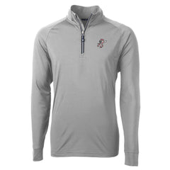 Cincinnati Reds Cutter & Buck Mr. Redlegs Adapt Eco Knit Stretch Recycled Quarter-Zip Pullover Top Near Me