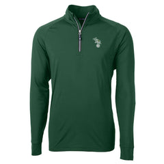 Athletics Cutter & Buck Stomper Adapt Eco Knit Stretch Recycled Quarter-Zip Pullover Top Lifestyle