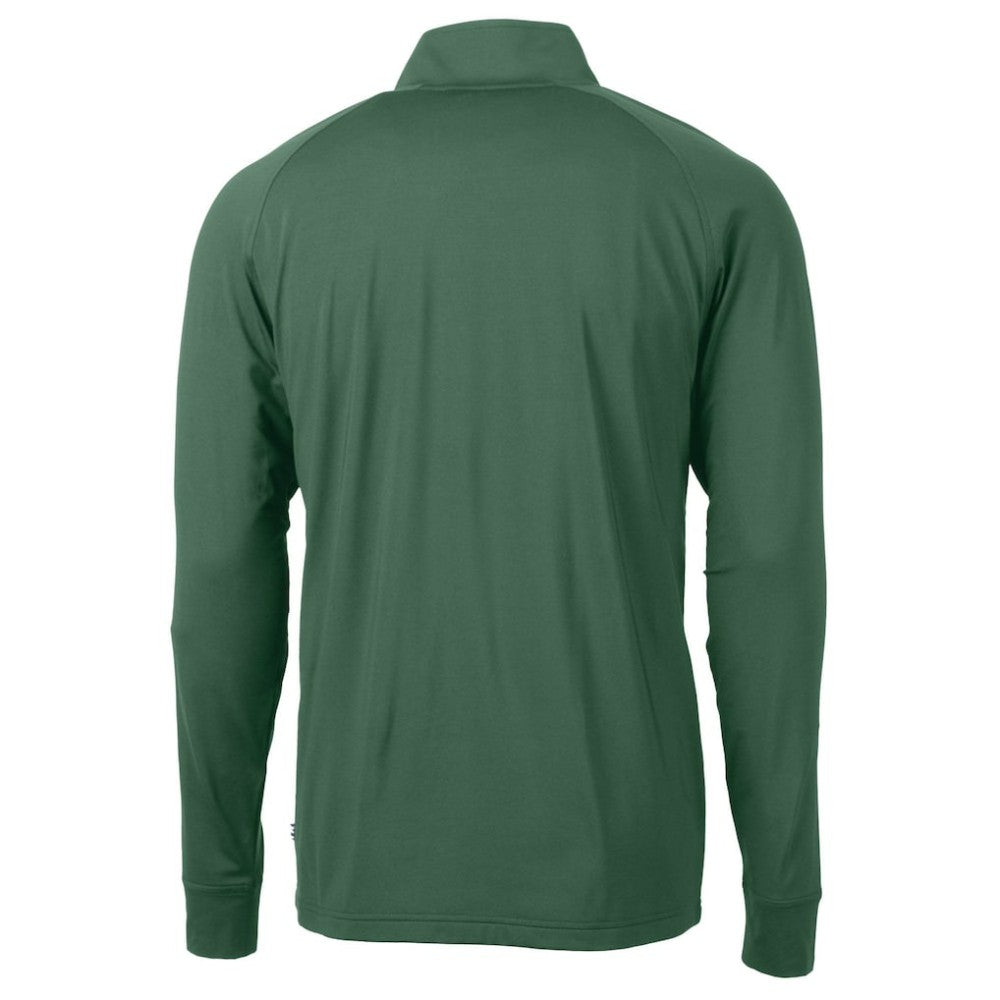 Athletics Cutter & Buck Stomper Adapt Eco Knit Stretch Recycled Quarter-Zip Pullover Top Lifestyle