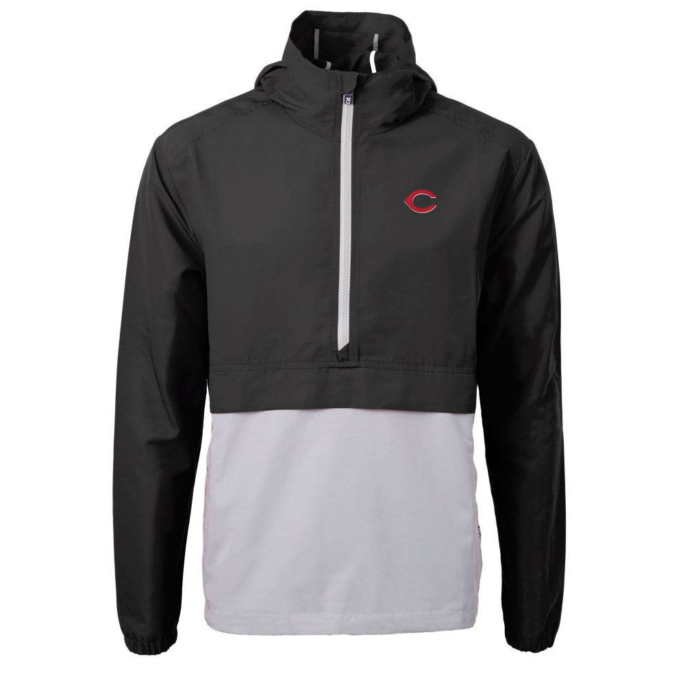 Cincinnati Reds Cutter & Buck Charter Eco Recycled Half-Zip Anorak Jacket discount