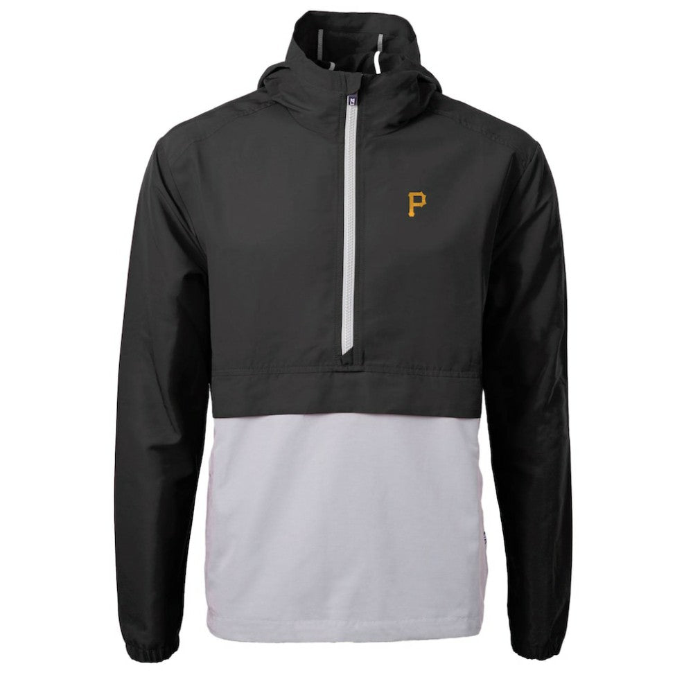 Pittsburgh Pirates Cutter & Buck Charter Eco Recycled Half-Zip Anorak Jacket Clearance