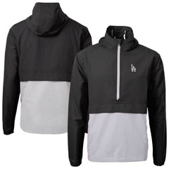 Los Angeles Dodgers Cutter & Buck Charter Eco Recycled Half-Zip Anorak Jacket Clearance