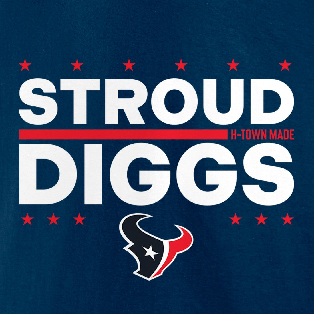 CJ Stroud & Stefon Diggs Houston Texans Election Players T-Shirt Navy - NFL