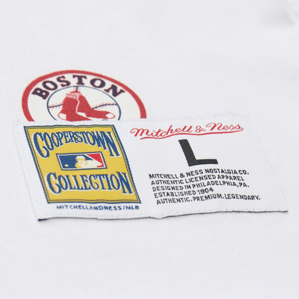 Boston Red Sox Mitchell & Ness Cooperstown Collection Team Origins Premium T-Shirt Lifestyle