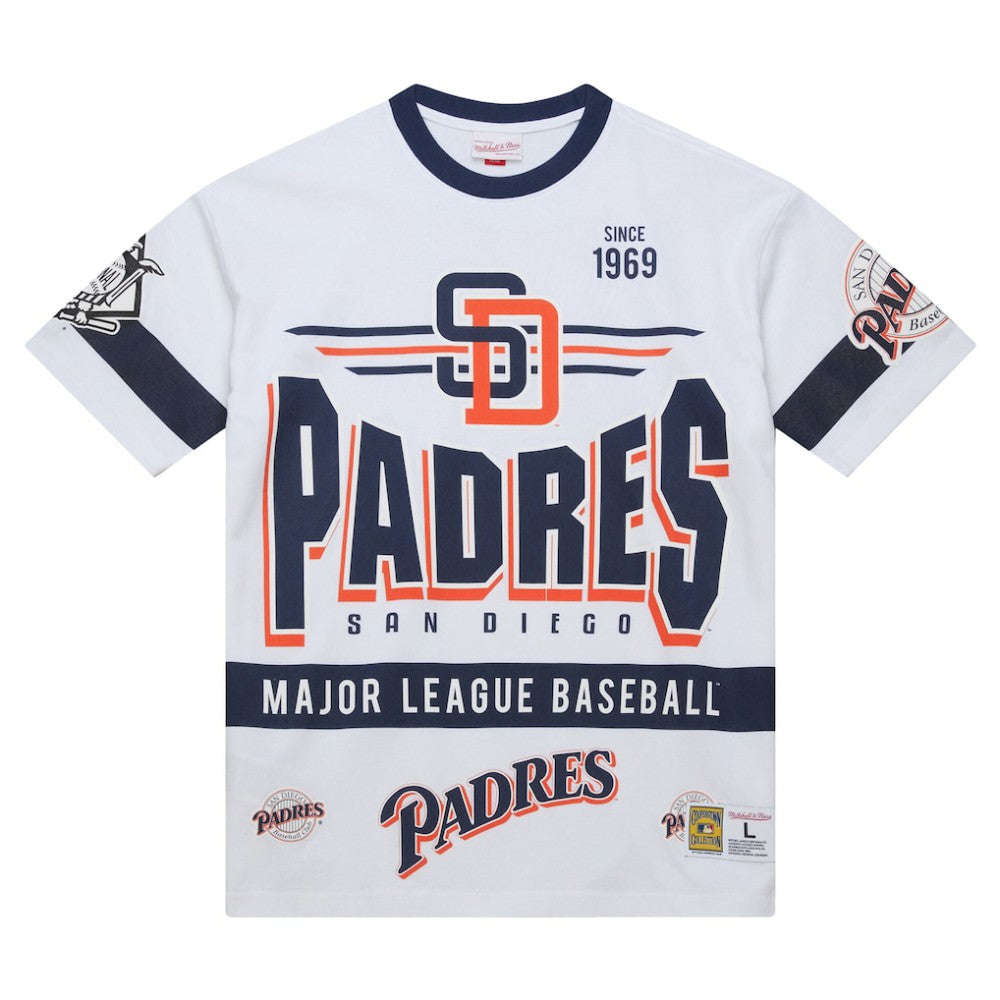 San Diego Padres Mitchell & Ness Cooperstown Collection Team Origins Premium T-Shirt discount