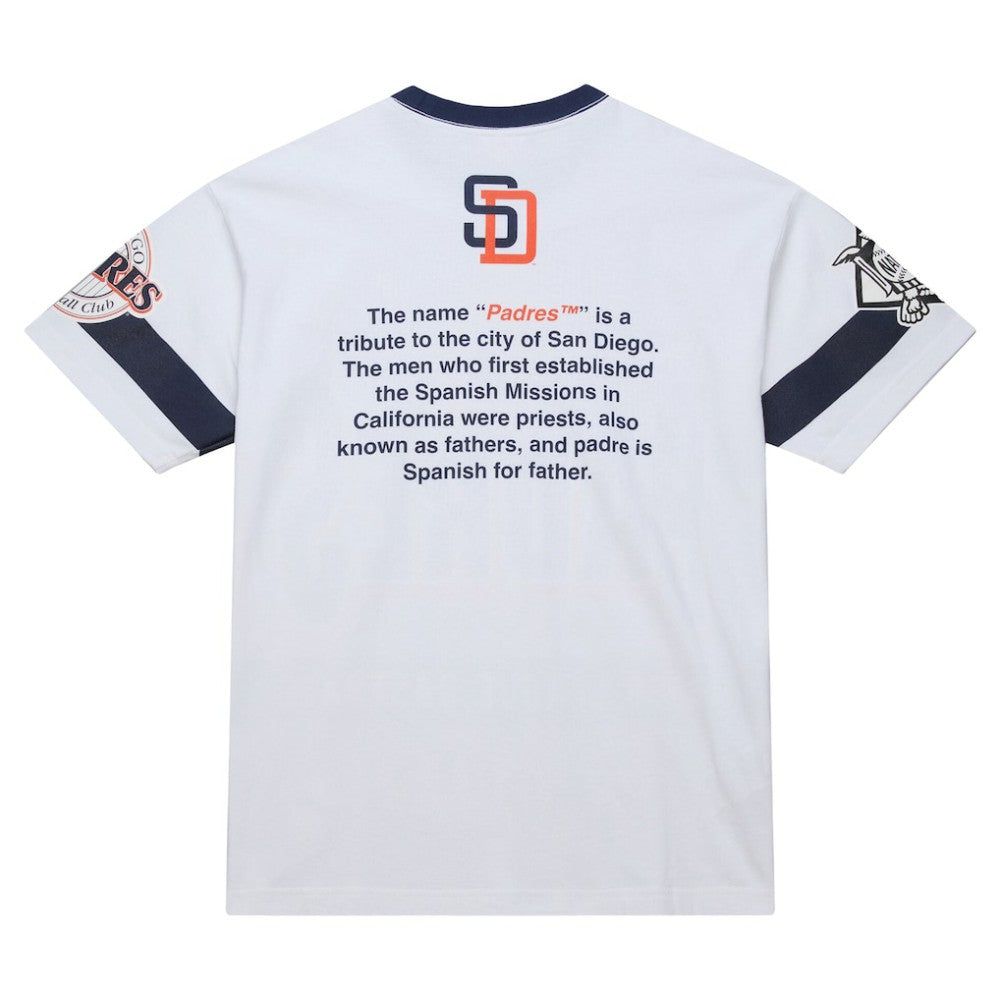 San Diego Padres Mitchell & Ness Cooperstown Collection Team Origins Premium T-Shirt discount