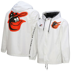 Baltimore Orioles Mitchell & Ness Vintage Full-Snap Hooded Coaches Jacket Sale