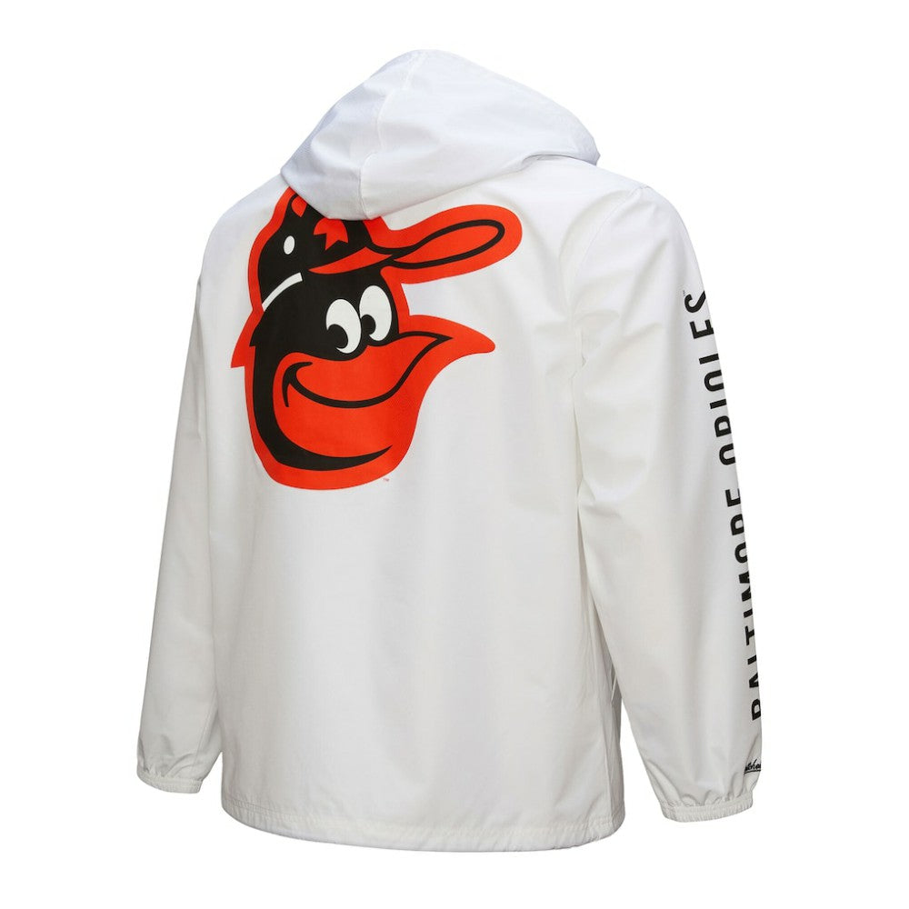 Baltimore Orioles Mitchell & Ness Vintage Full-Snap Hooded Coaches Jacket Sale