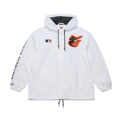 Baltimore Orioles Mitchell & Ness Vintage Full-Snap Hooded Coaches Jacket Sale