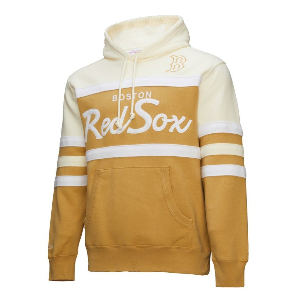 Boston Red Sox Mitchell & Ness Head Coach Pullover Hoodie Near Me