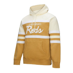 Cincinnati Reds Mitchell & Ness Head Coach Pullover Hoodie Sale