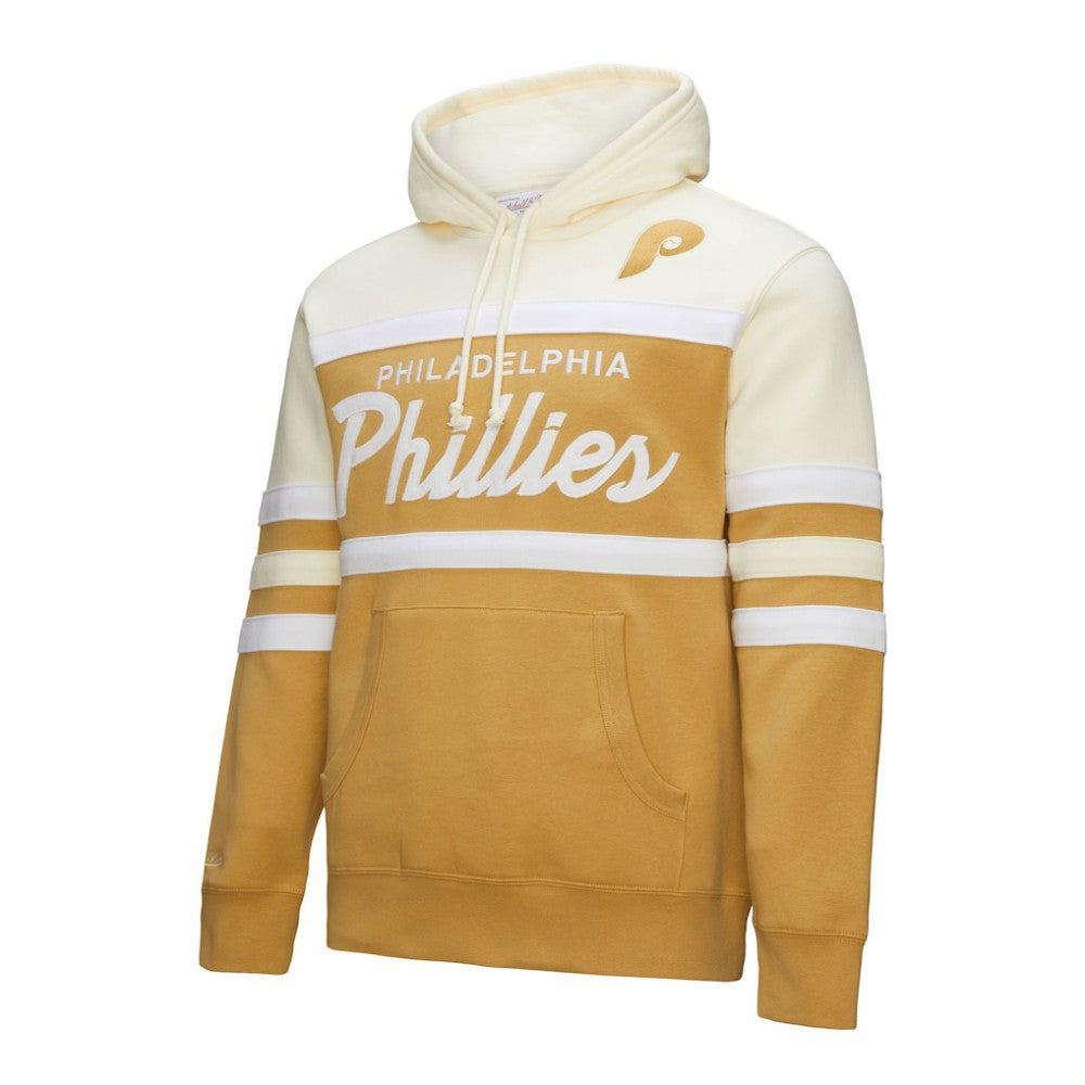 Philadelphia Phillies Mitchell & Ness Head Coach Pullover Hoodie On Sale