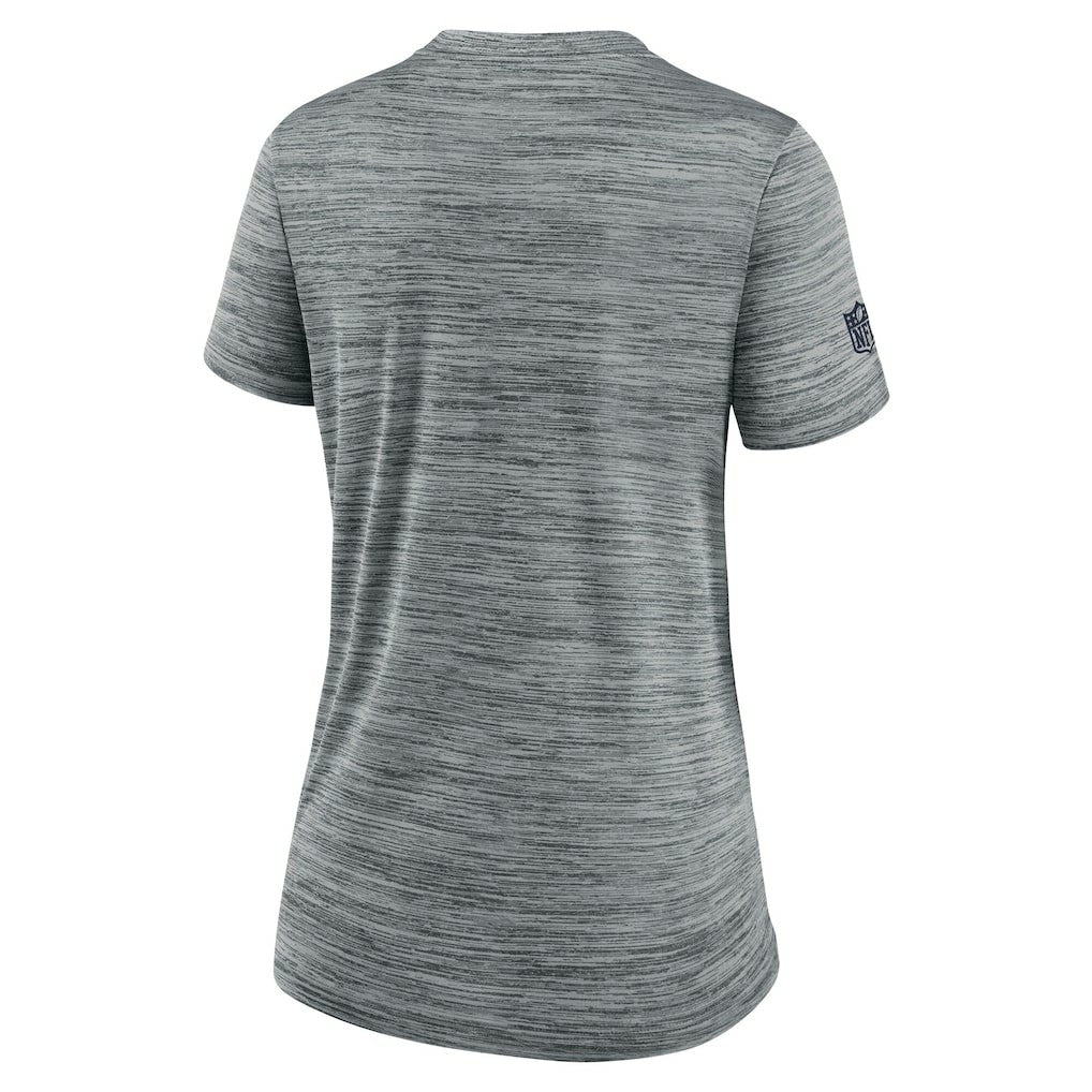 Dallas Cowboys Women's Sideline Velocity Dri-FIT T-Shirt Gray - Nike